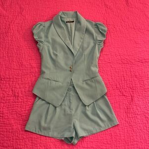 Kira Plastinina “ Tiffany” color shirt set, XS-S